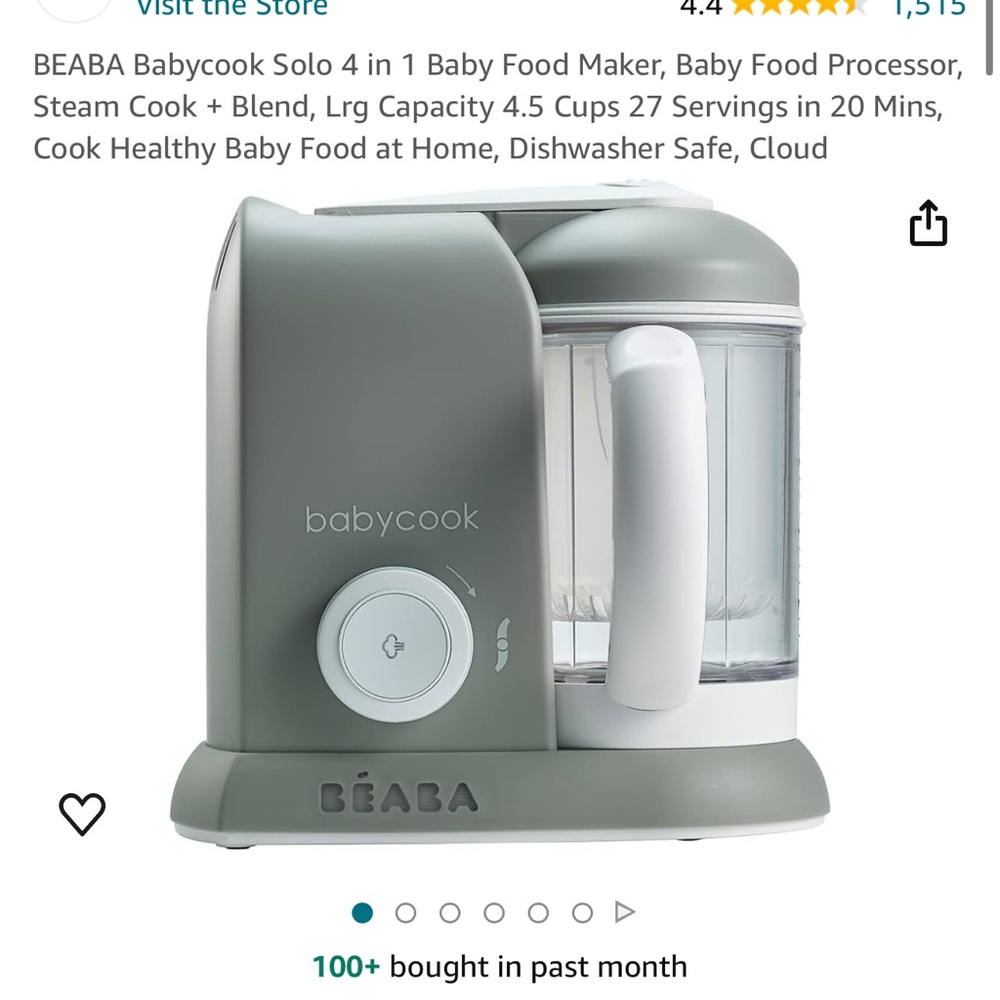 ❤️BEABA Babycook ❤️